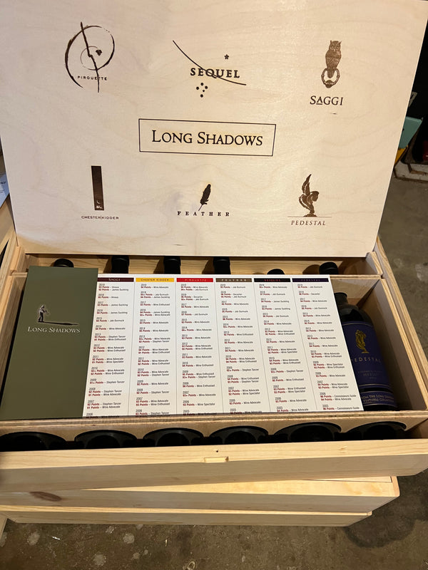 Long Shadows Vintners Collection 6 Bottle Wood Box Set